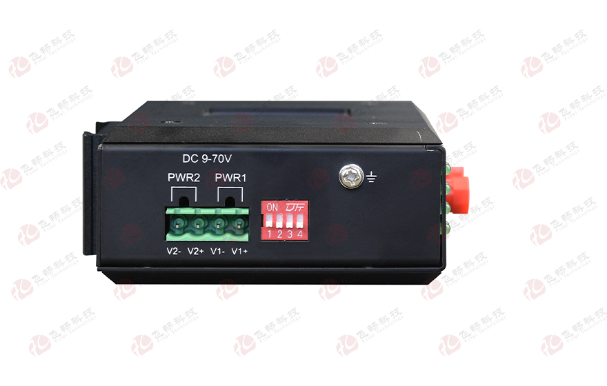 飛暢科技-工業(yè)軌式 16路DIDO AIAO 光纖自愈環(huán)網(wǎng) ModBus RTU&TCP 采集器